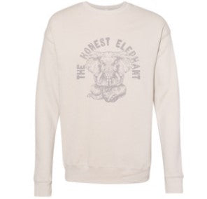 Super Soft The Honest Elephant Sweatshirt, Unisex