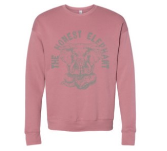 Super Soft The Honest Elephant Sweatshirt, Unisex